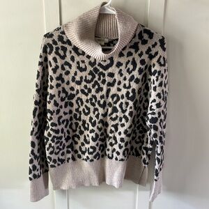 Women’s leopard sweater